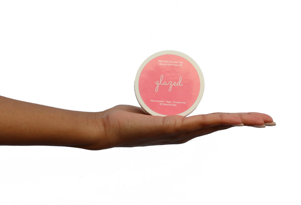 Argan Oil Infused Nail Polish Remover Pads (acetone free)